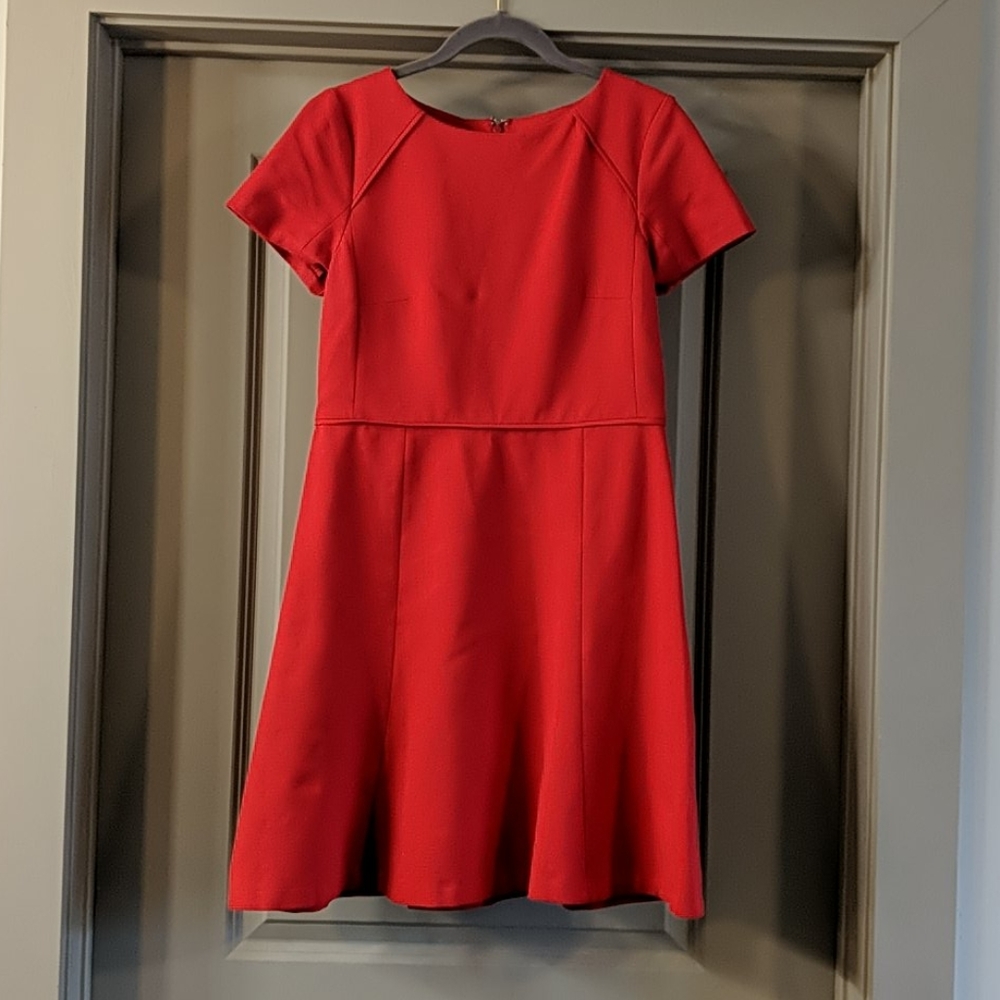 JCrew Cap Sleeve Suiting Dress